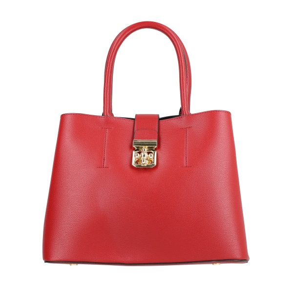Geanta Casual dama piele ecologica rosu inchis inchizatoare metalica doua manere Gallantry BSGACA2108248 6