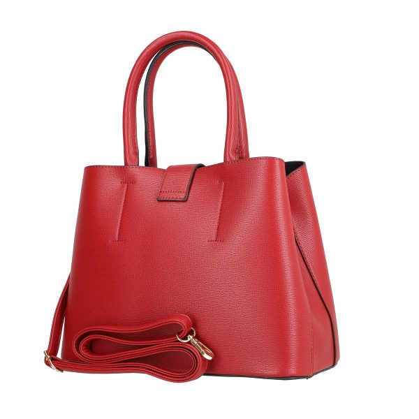 Geanta Casual dama piele ecologica rosu inchis inchizatoare metalica doua manere Gallantry BSGACA2108248 7