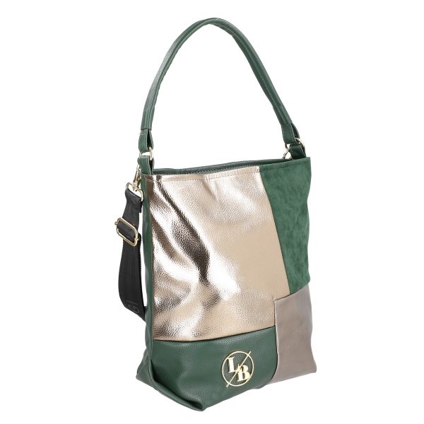 produsul geanta dama shopper verde laura biaggi bs111kb2208212 2