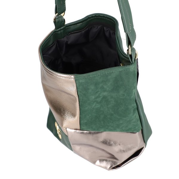 produsul geanta dama shopper verde laura biaggi bs111kb2208212 4
