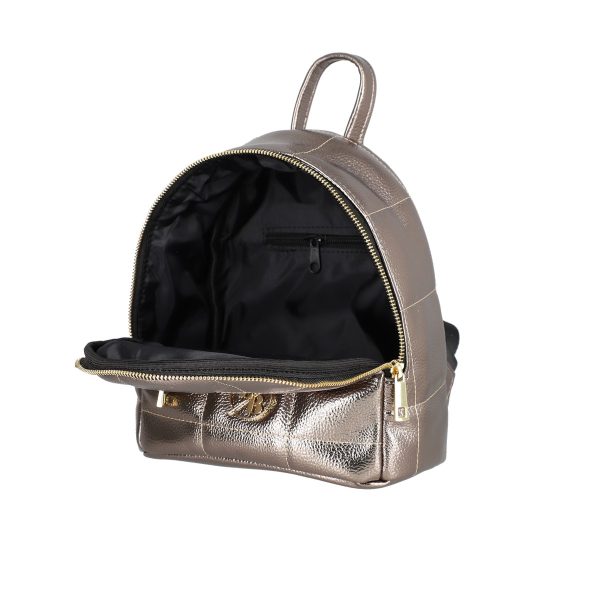 Rucsac Dama Bronz Mini Femei din Piele Ecologică Laura Biaggi BS319MG2208273 6