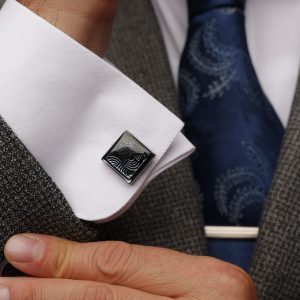 set elegant pentru barbati cravata batista instrument de scris butoni ac cutie albastra bsms1pc2210542 2