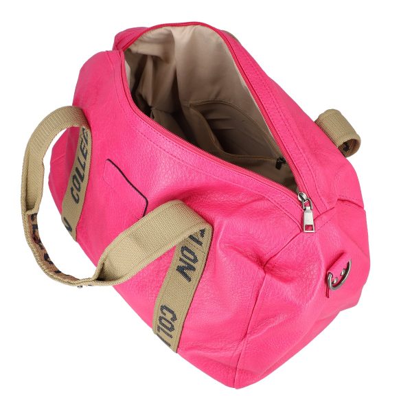 Geanta dama sport roz cu maner si bretea de umar Collection BS3312K2301216 6