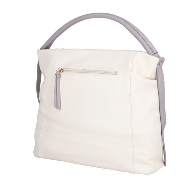 Geanta Alba de Umar Femei Shopper Piele Eco cu Doua Compartimente - DianaCO BS3314SH2301183 7