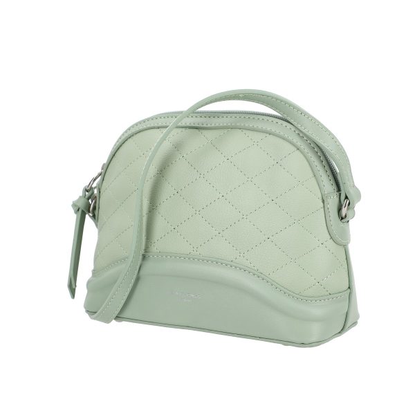 Posete Casual - Poseta Matlasata Dama Verde cu Un Compartiment si Doua Buzunare - BSCA2102158