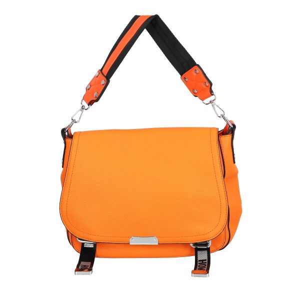 Geanta Portocalie Piele Ecologica Casual Tip Postas de Umar - TurboBags BS8677CA2301228 5