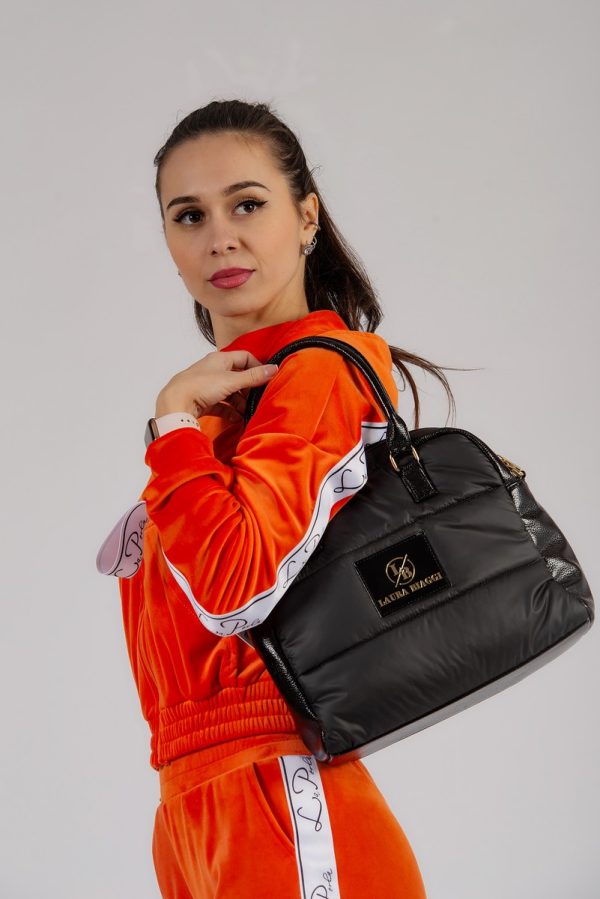 Geanta dama casual piele ecologica negru Laura Biaggi BS2116CA2301273 3