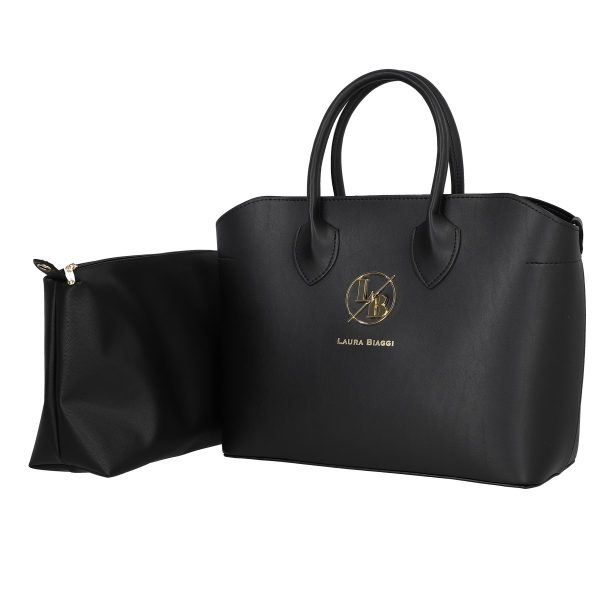 Geanta dama casual piele ecologică neagra Laura biaggi BS59CA2301254 5