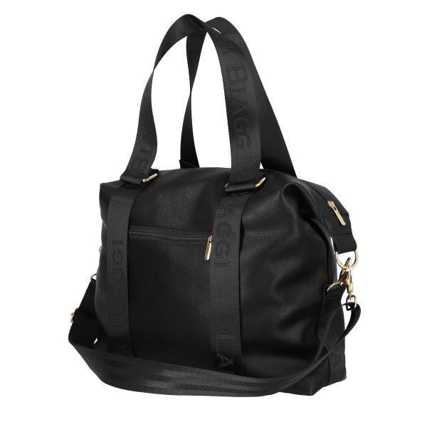 Geanta de Piele Neagra Dama, Shopper - Laura Biaggi BS85CA2301263 4