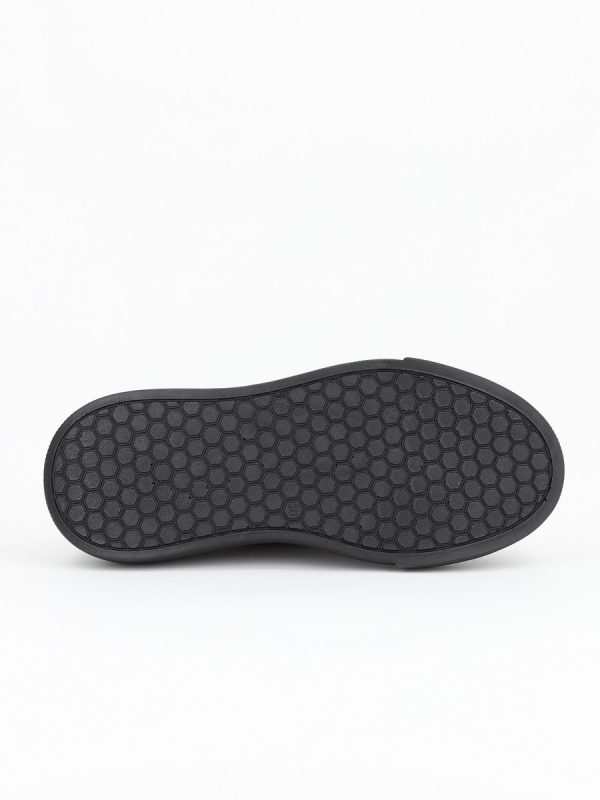 Pantof dama sport piele ecologica negru cu varf rotund BS0201PC2301625 10
