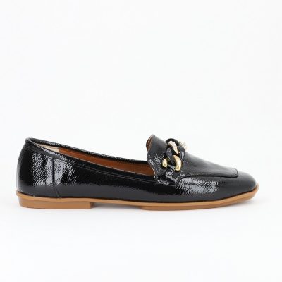 Incaltaminte Dama - Pantofi dama eleganti piele ecologica negru BS229BANI2301571