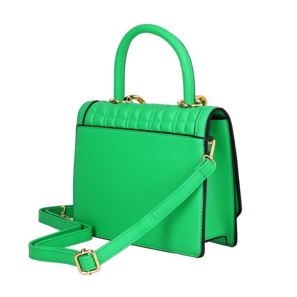 Set geanta dama casual cu gentuta verde cu maner TurboBags BS8783CA2301225 7