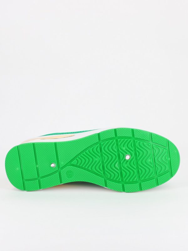 Pantofi Sport Dama Verde BS77EV2305313 6