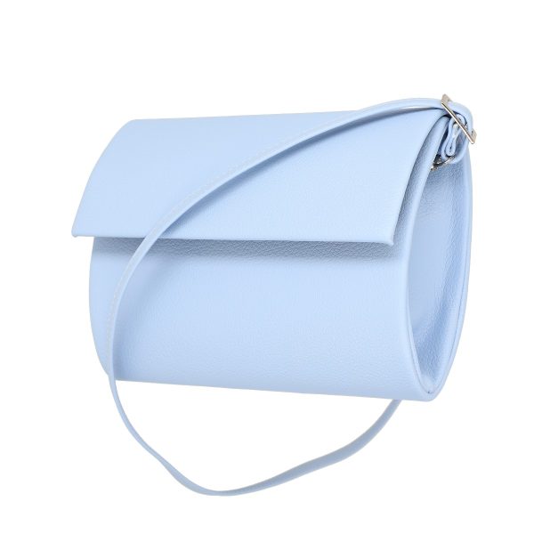 Genti Dama - Poseta dama pentru ocazii speciale tip plic albastru light BS88K2305262