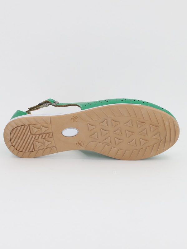 Papuci dama Piele eco Verde (BS221BA2305596) 7