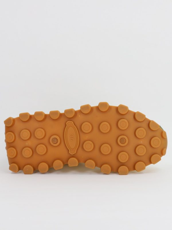 Pantofi sport dama cu elemente design bej cu alb (BS216EV2307090) 6