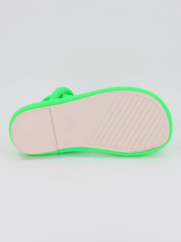 Sandale Dama cu banda cristale Verde (BS322SN2306665) 8