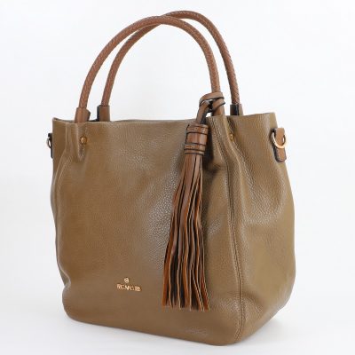 Geanta Shopper - Geanta dama shopper piele ecologica Kaki Cavalli BS1063BL2307299