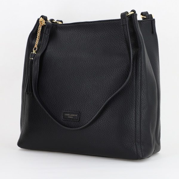 Geanta dama shopper piele ecologica Negru David Jones BS6704CM2307310 5