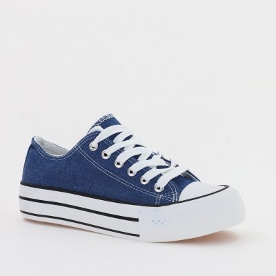 Pantofi sport pentru femei model teniși culoare albastru BS307A2307150