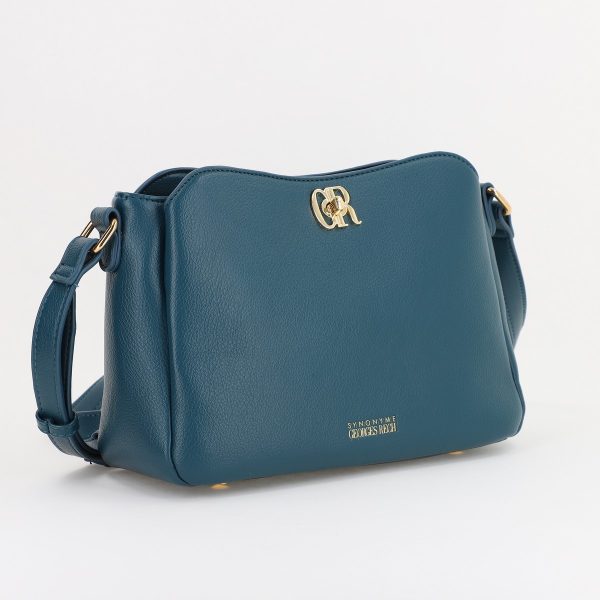 Geanta Albastra - Geanta dama casual cu trei compartimente verde Georges Rech BS2310GR2307350