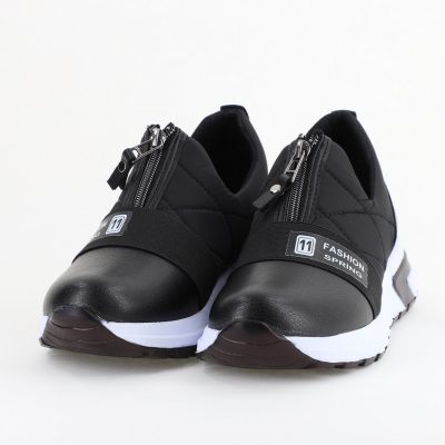 Pantofi sport damă din material sintetic Negru (BS480SP2403860)