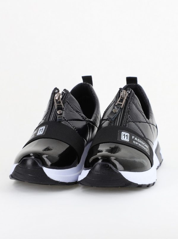 Pantofi sport damă din material sintetic Negru (BS480SP2403811) 5