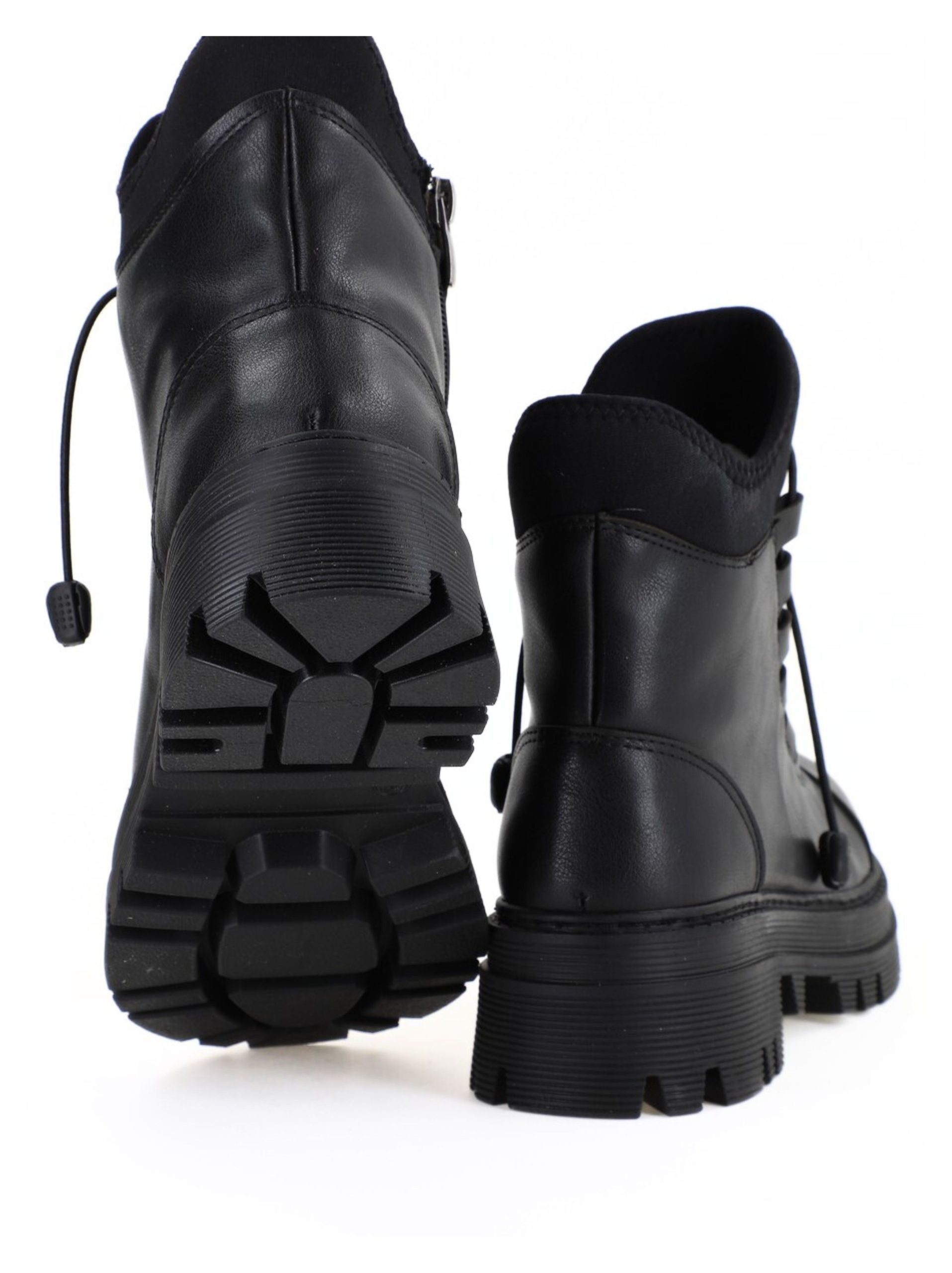 Pantofi Sport Dama Piele Ecologică Bej cu Șiret cristale Talpa Groasa - BS2736SP2305591 67