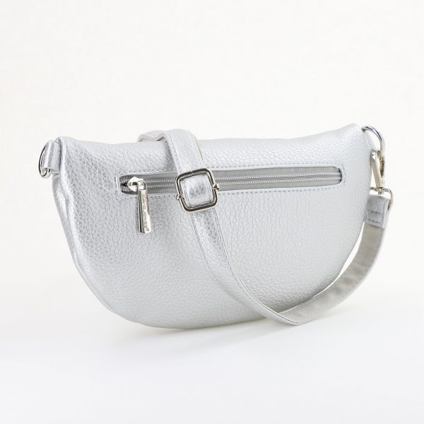 Borsetă damă crossbody argintie David jones 135