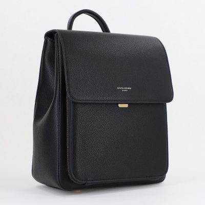 Rucsac Dama Negru Piele Ecologică David Jones (BS7263CM2409084)