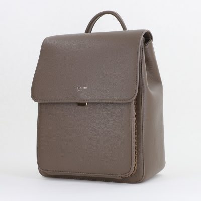 Rucsac Dama Taupe Piele Ecologică David Jones (BS7263CM2409086)