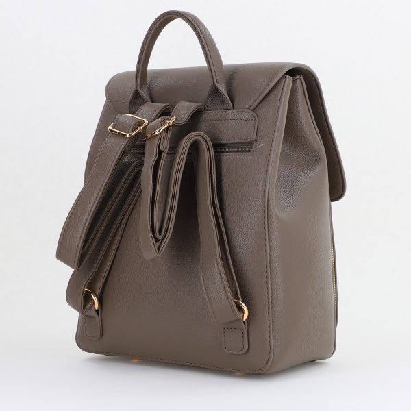 Rucsac Dama Taupe Piele Ecologică David Jones (BS7263CM2409086) 139