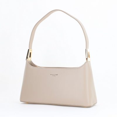 Poșeta Damă Casual Piele Ecologică Taupe David Jones CM7379