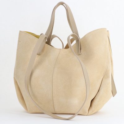 Geantă damă Shopper Bej Piele Naturala Laura Biaggi BS7366TS2505907